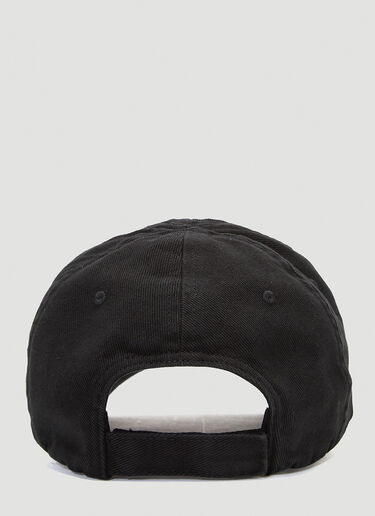 Balenciaga Multilanguages Baseball Cap Black bal0143052