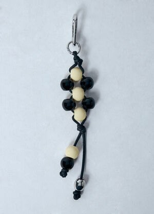 Lemaire Beaded Keyring Grey lem0260003
