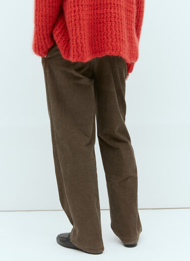 The Row Rosco Corduroy Pants Brown row0154019