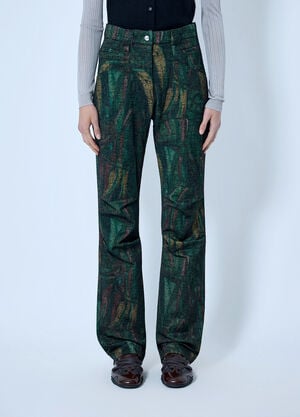 Kiko Kostadinov Cassowary Trousers Green kko0265001