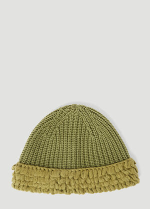 Moncler Salehe Bembury Wool Beanie Hat Green msb0354004