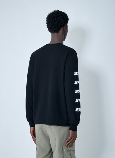 Stüssy Logo Motif T-Shirt Black sts0162024
