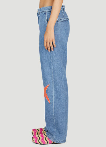Marni x No Vacancy Star Denim Jeans Blue mvy0253009