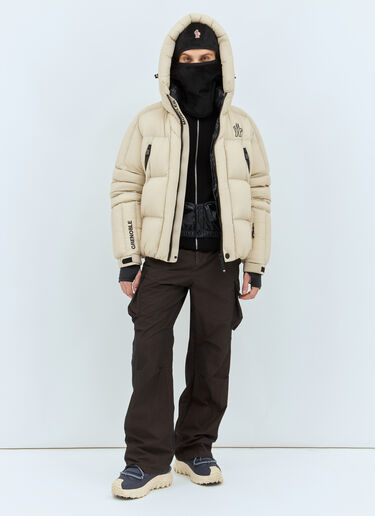 Moncler Grenoble Cherferie Short Down Jacket Cream mog0158001