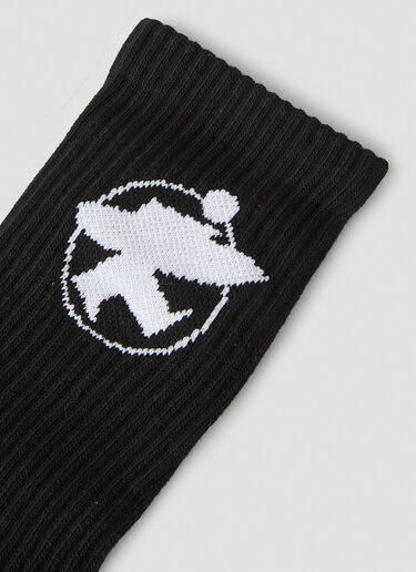 Stüssy Surfman Crew Socks Black sts0350023