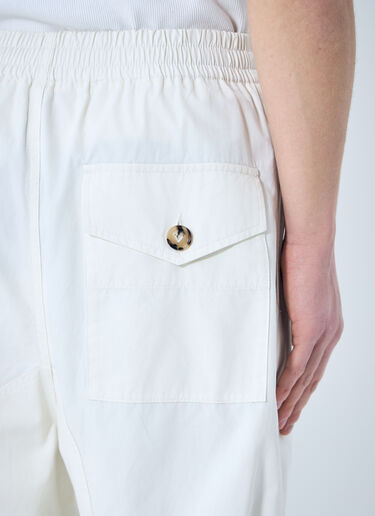 Bottega Veneta Light Cotton Twill Pants White bov0159001