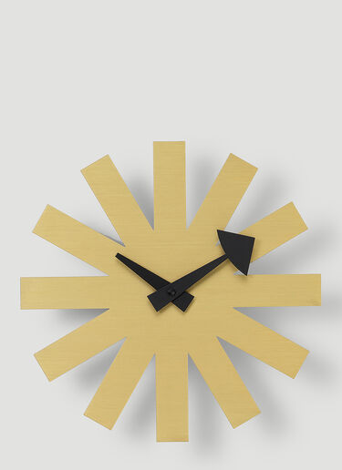 Vitra Asterisk Clock Brass wps0644812