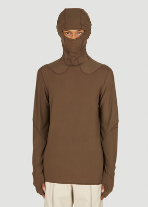 POST ARCHIVE FACTION (PAF) 5.1 Long Sleeve Center Sweater Lilac paf0150009