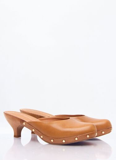 Chloé Judith Clogs Camel chl0258049