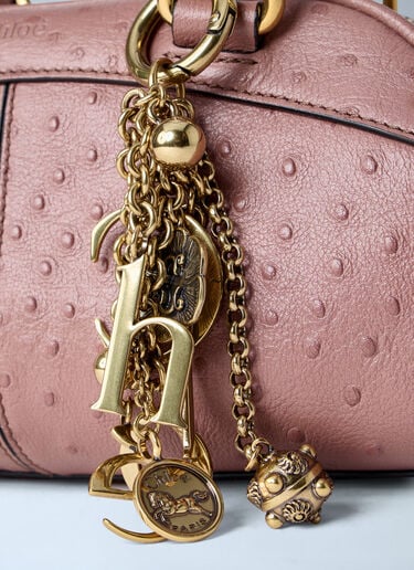 Chloé Small Bowling Handbag Red chl0263075