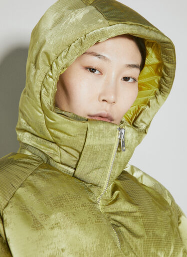 Y-3 GFX Puffer Down Jacket Green yyy0354037