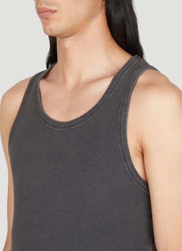 Entire Studios Washed Rib Tank Top Black ent0153023