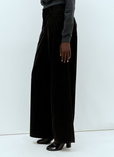 Chan Corduroy Pants The Row Chan Corduroy Pants Black row0256018