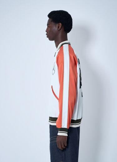Moncler x Mercedes-Benz by Nigo Satet 飞行员夹克 橙色 mmn0160003