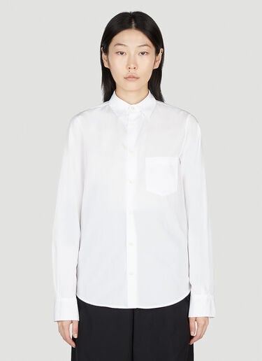 Ann Demeulemeester Betty Shirt White ann0252004