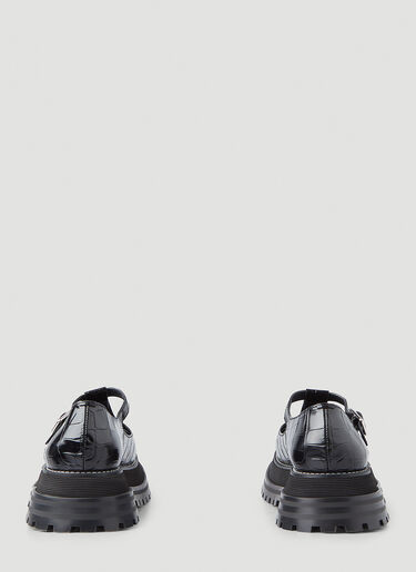 Burberry Aldwych T-Bar 玛丽珍鞋 黑色 bur0247135