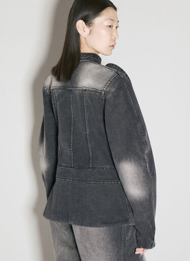 Fidan Novruzova Arya Denim Jacket Grey fid0254001