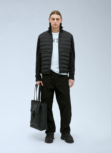 Moncler 衬垫拉链开衫 黑色 mon0157025