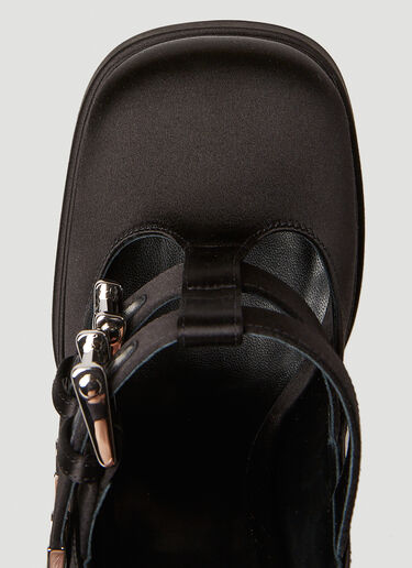 Versace Aevitas Platform Heels Black vrs0252030
