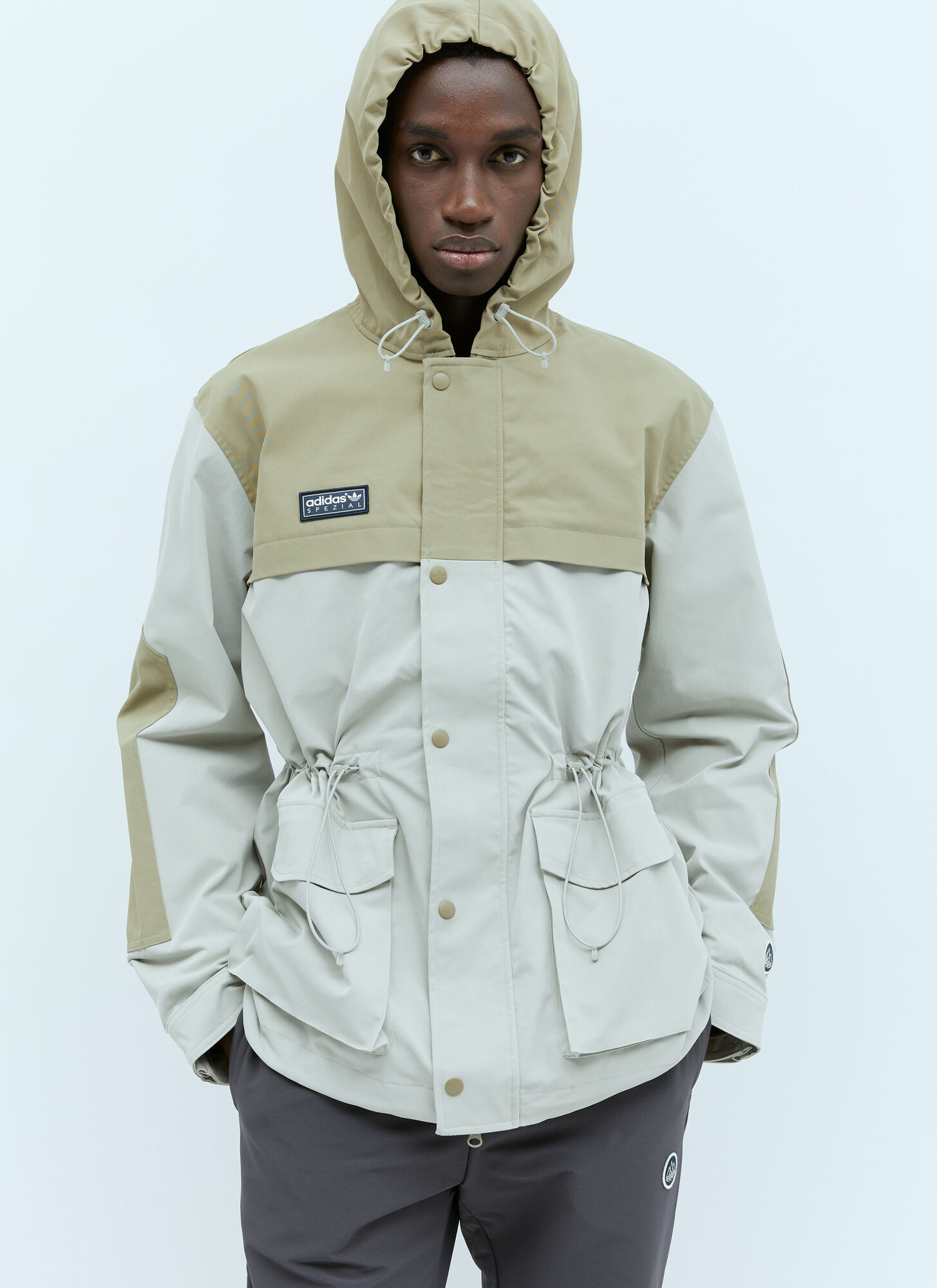 Shop Adidas Originals By Spezial Moorfeild Jacket In Khaki