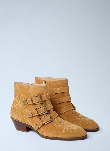 Susan Ankle Boots Chloé Susan Ankle Boots Camel chl0262030