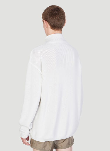 Our Legacy Anorak Sweater White our0153021