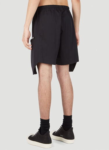 Rick Owens Bauhaus Boxer 短裤 黑色 ric0151007