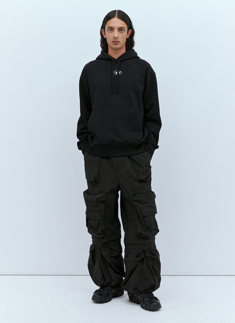 Diesel S-Macs Hooded Sweatshirt Black dsl0154016