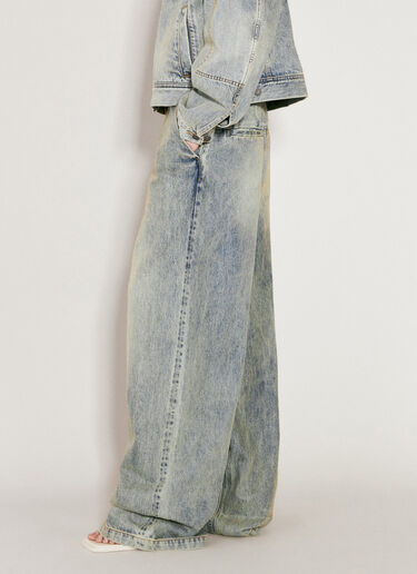 Entire Studios Dem Wide-Leg Jeans Blue ent0256004