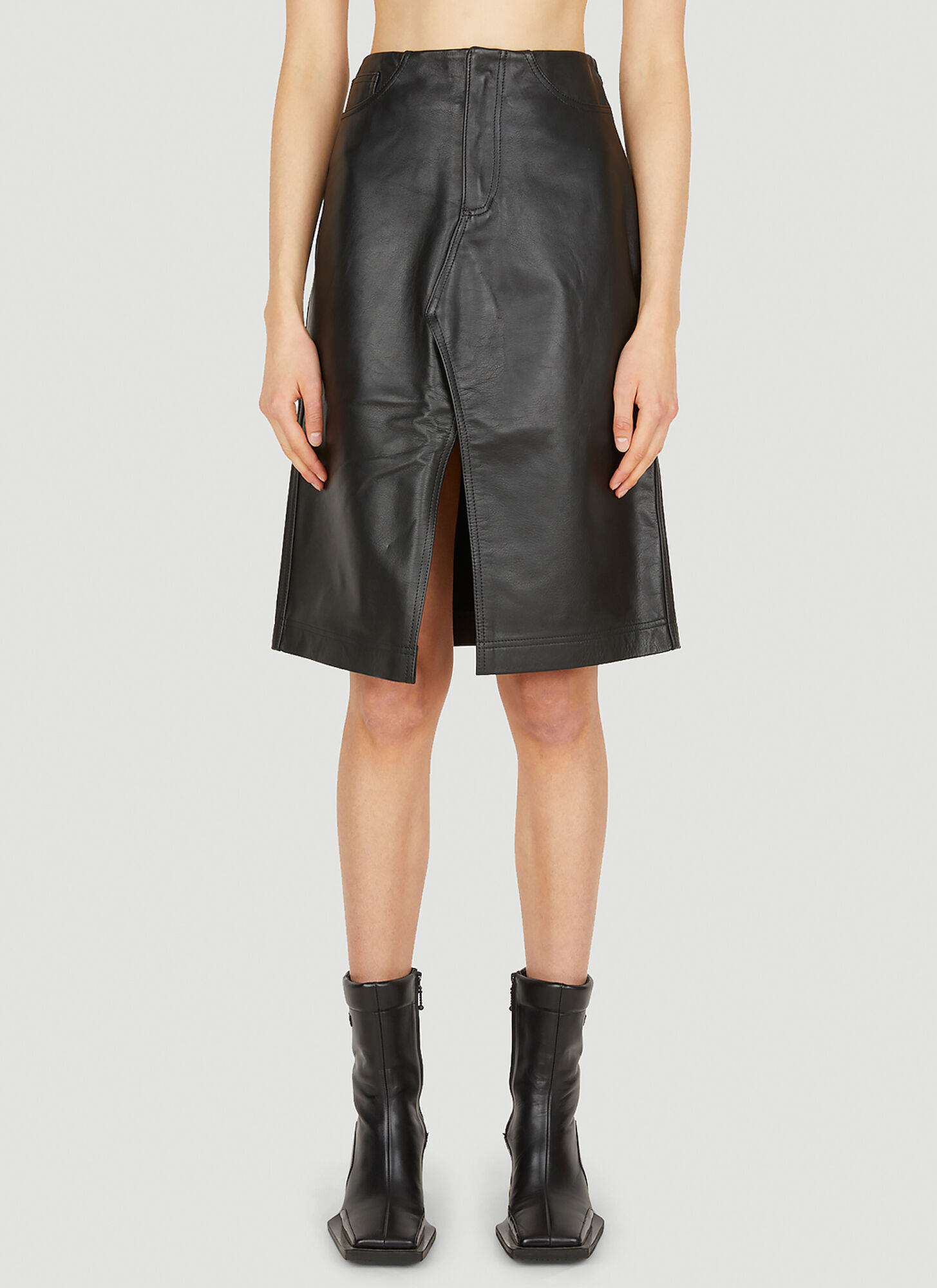 Shop Eytys Capella Skirt In Black