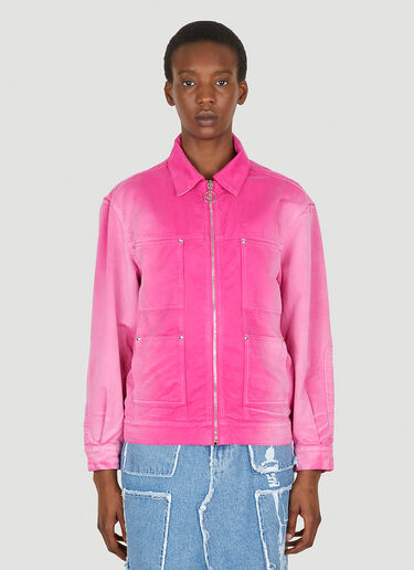 Lourdes Trucker Jacket Pink lou0249001