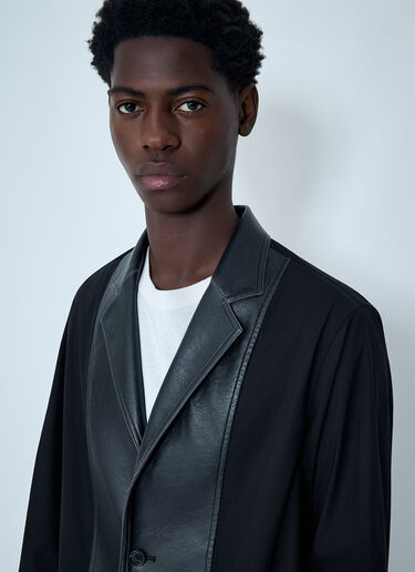 MM6 Maison Margiela Hybrid Shirt Jacket Black mmm0162002