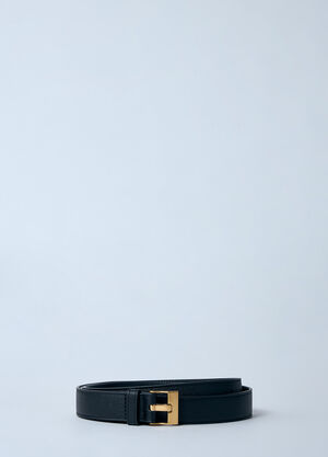 Bottega Veneta Long Watch Belt Black bov0259056