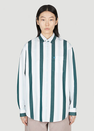 Carhartt WIP Elcano Long Sleeve Shirt Black wip0259004