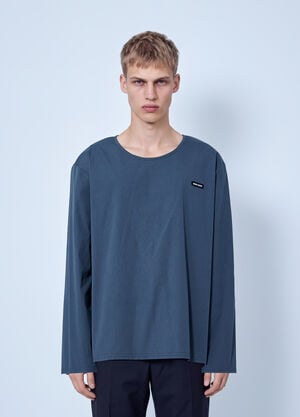 Miu Miu Stretch Poplin Top Grey miu0366054
