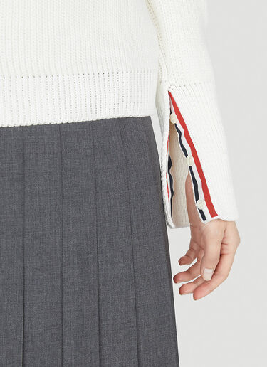 Thom Browne 四条杠毛衣 白色 thb0251012