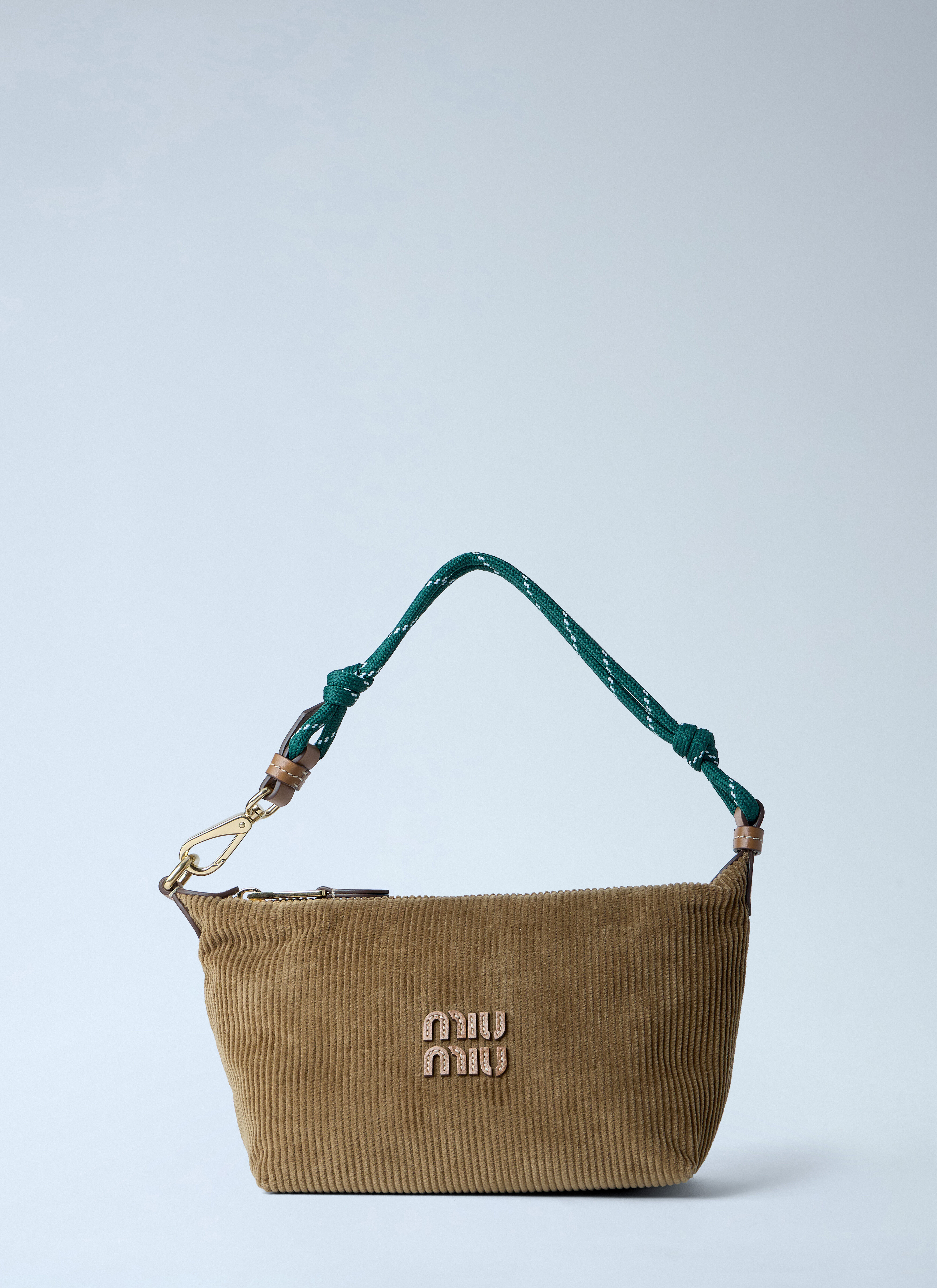 Miu Miu Women's' Velvet Shoulder Bag in Brown | LN-CC®
