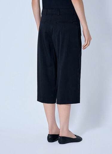LN-CC® - Kiko Kostadinov: Linnet Wrap Culottes - Black Kiko Kostadinov Linnet Wrap Culottes Black kko0265002