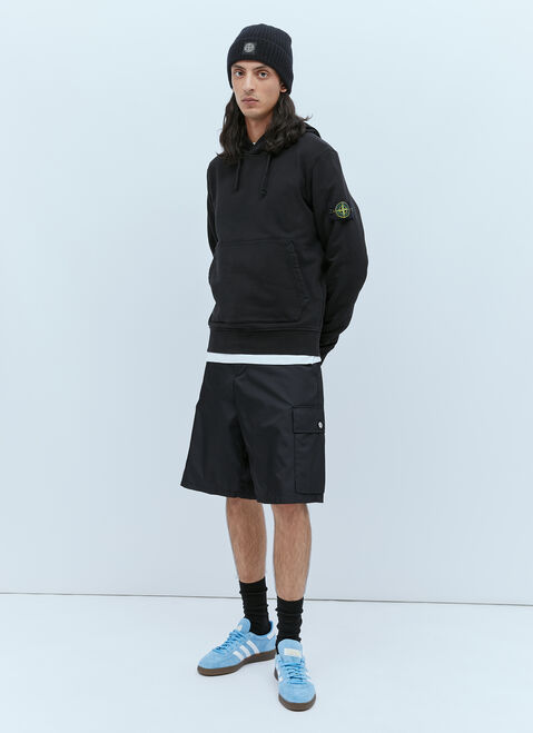 Charlie Constantinou Hooded Compass Patch Sweatshirt Blue cco0154003