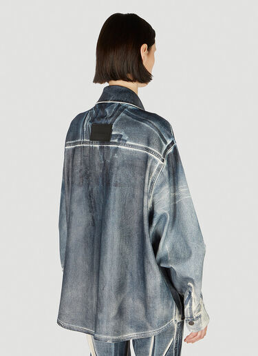 Ottolinger Oversized Denim Shirt Blue ott0251015