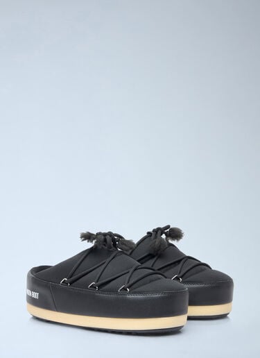 LN-CC® - Moon Boot: Evx 尼龙穆勒鞋 - 黑色 Moon Boot Evx 尼龙穆勒鞋 黑色 mnb0358003