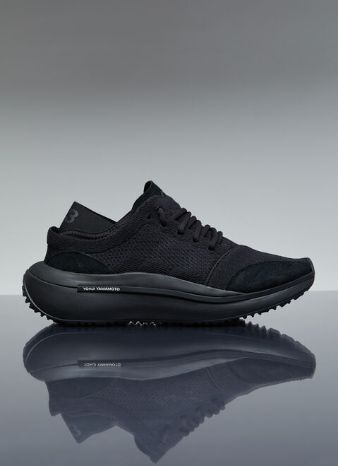 Buffalo Source x Herrensauna Qisan Knit Sneakers Black bsh0155002