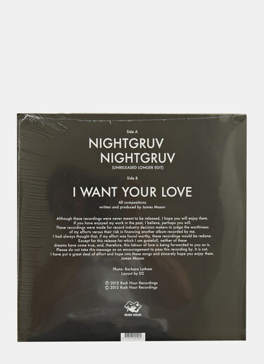 Music James Mason - I Want Your Love Black mus0490014