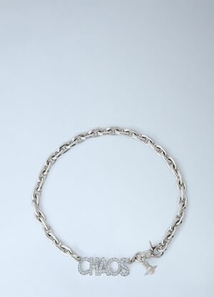 Vivienne Westwood Chaos Large Necklace Silver vvw0366025
