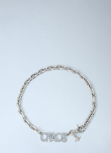 LN-CC® - Vivienne Westwood: Chaos Large Necklace - Silver Vivienne Westwood Chaos Large Necklace Silver vvw0366025