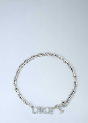 Vivienne Westwood Chaos Large Necklace Silver vvw0366025