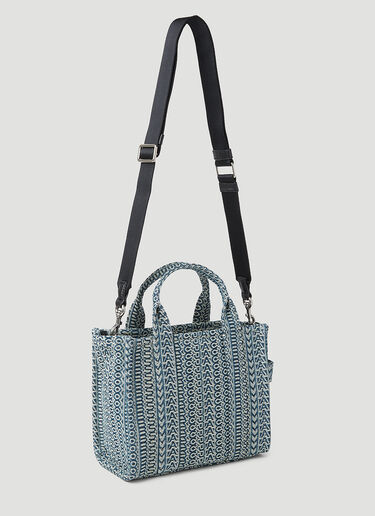 The Week-End Tote bag is fashioned from Monogram Washed Denim