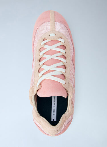 LN-CC® - Cecilie Bahnsen: Blaise Soft Sneakers - Pink Cecilie Bahnsen Blaise Soft Sneakers Pink cec0266014