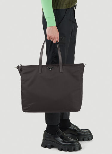 Prada Men's Re-Nylon Tote Bag in Black | LN-CC®