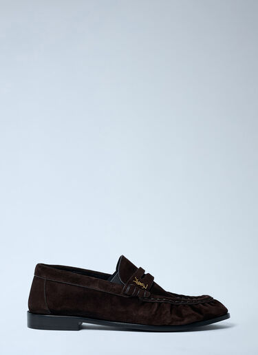 Le Loafer Saint Laurent Le Loafer Brown sla0262024